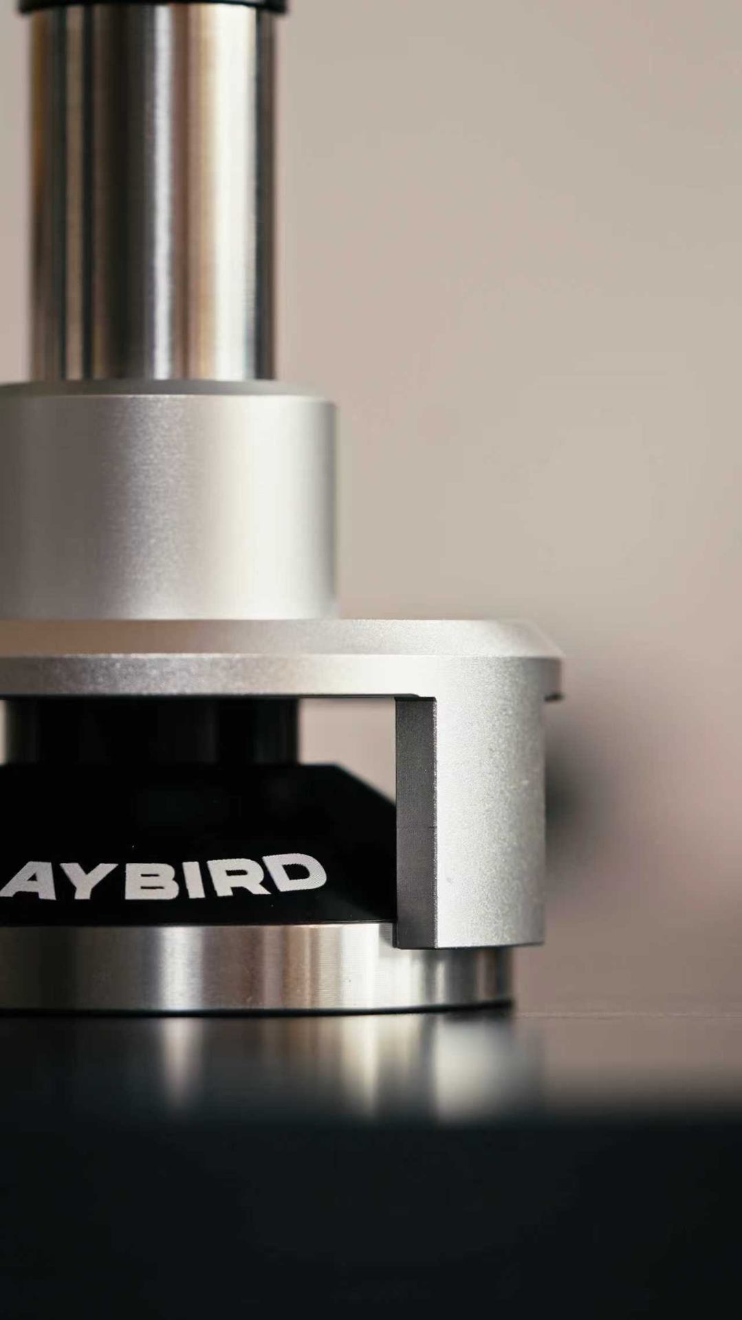 TriPress base and guard close-up