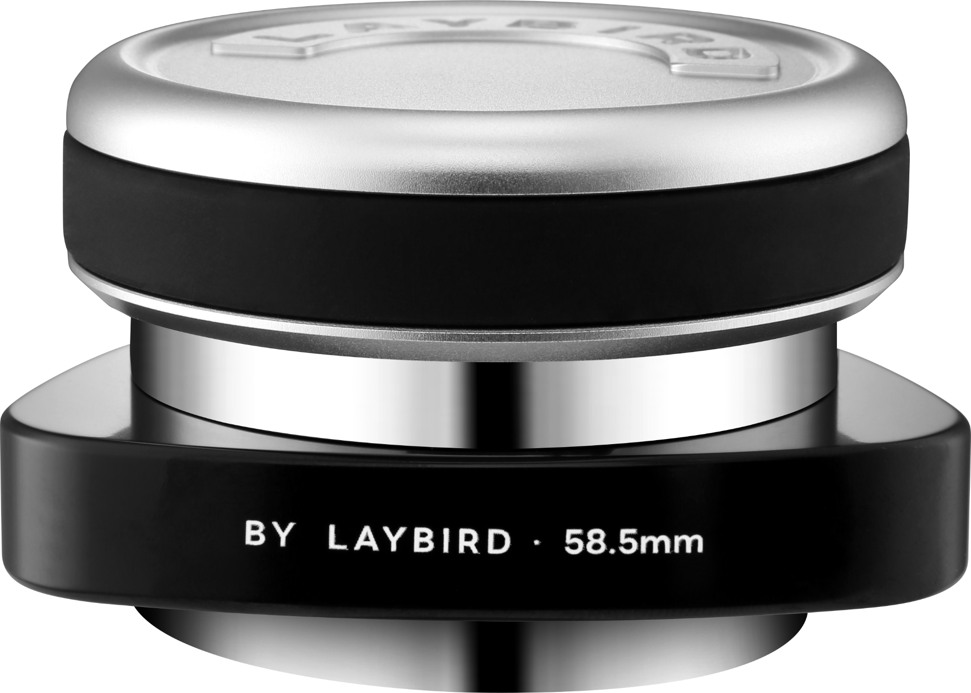 Laybird TriSpin distributor — front view